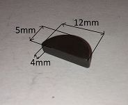 Klin alternatora Fiat 126p org. - 2