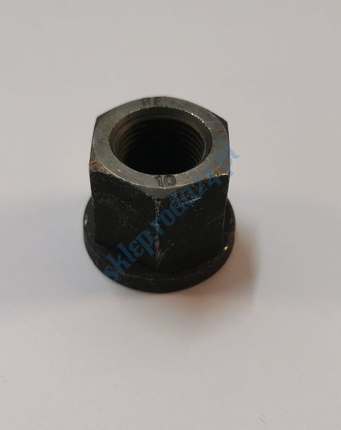 Nakrętka  M18 x 1,5 x 27 kl. 27 z kołnierzem