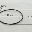 Oring  60,00 mm x 2,00 mm  - 2