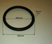 Oring  44,00 mm x 3,00 mm NBR - 2