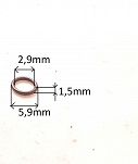 Oring    2,90 mm x 1,50 mm NBR BMW E46 Bosch - 2