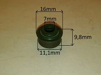 Uszczelniacz zaworu 7,0 x 11,1 / 16,0 x 9,8  Opel - 2