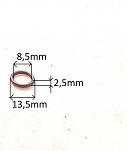 Oring    8,50 mm x 2,50 mm NBR - 2