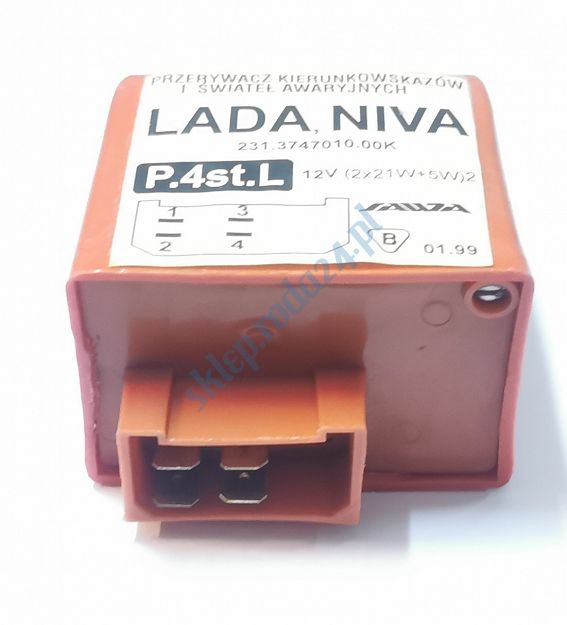 Przerywacz św. awaryjnych i kier. Łada 21050, Niva