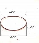 Oring 350,00 mm x 3,50 mm NBR - 2
