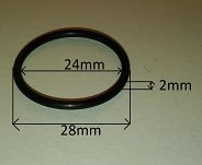 Oring  24,00 mm x 2,00 mm - 2