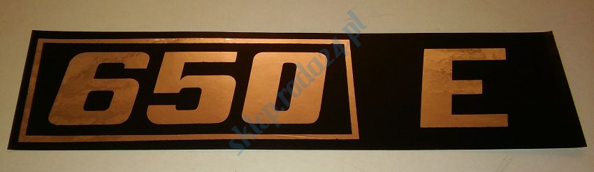 Nalepka 650 E 126p