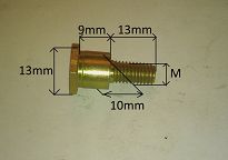 Sworzeń rolki podnoszenia szyby FSO, PN , 126p - 2