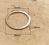 Podkładka dystansowa tylnego mostu 1,38 mm Żuk - 2