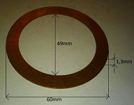Pierścień dyst. mech. różnicowego 1,3 126p, CC 700 - 3