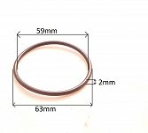 Oring  59,00 mm x 2,00 mm - 2