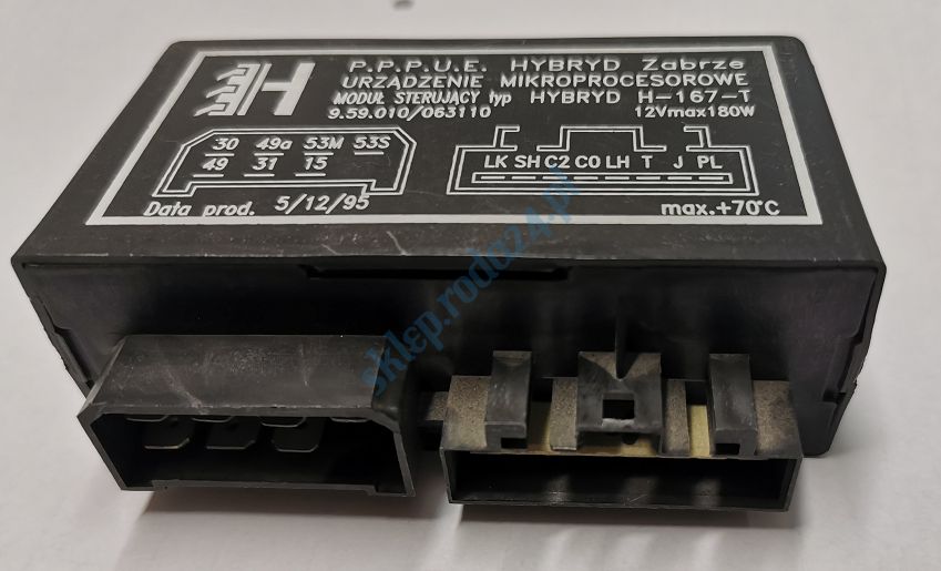 Mikroprocesor H - 167 - T PN Caro