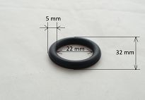 Oring  22,00 mm x 5,00 mm EPDM - 2