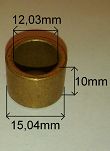 Tulejka rozr. 12,03 mm x 15,04 mm x 10,00 mm - 2