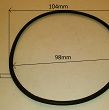 Oring  98,00 mm x 3,00 mm  - 2