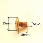 Śruba M   6x   10 łeb okrągły krzyżak 126p - 2