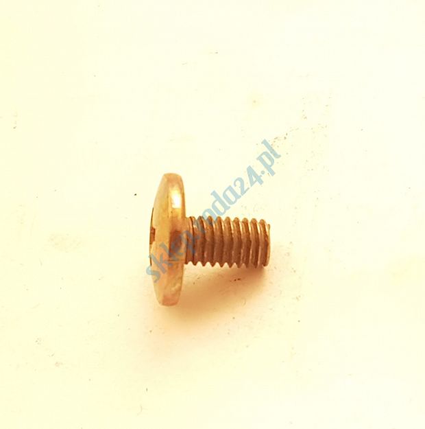 Śruba M   6x   10 łeb okrągły krzyżak 126p