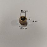 Tulejka rozr. 14,20 mm x 16,20 mm x 15,70 mm AS - 2