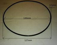Oring 120,00 mm x 3,50 mm - 2