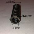 Sprężyna zatrzasku wodzika 126p, SC, CC - 4