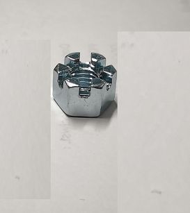 Nakrętka  M  8 x 1,25 x  9 koronkowa