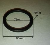 Oring  78,00 mm x 4,00 mm - 2