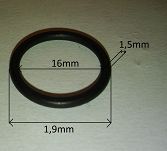 Oring  16,00 mm x 1,50 mm wałka sprz. CC 700 - 2